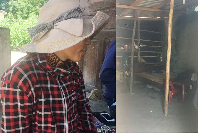 Người mẹ kể lại phút chôn sống con sơ sinh Chị Kh. và chiếc giường nơi đặt bé trai sau khi được sinh ra