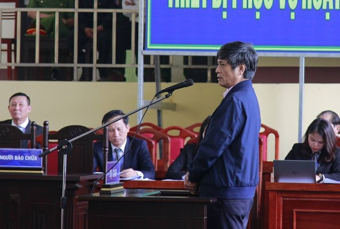 Cựu Thiếu tướng Nguyễn Thanh Hóa 'phản cung' tại tòa Bị cáo Nguyễn Thanh Hóa tại tòa