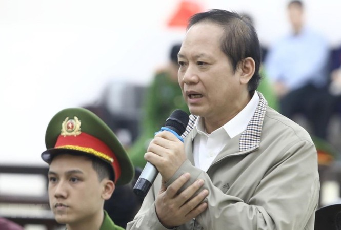 Cựu Bộ trưởng Trương Minh Tuấn: 'Không nghĩ có kết cay đắng như hôm nay' Bị cáo Trương Minh Tuấn