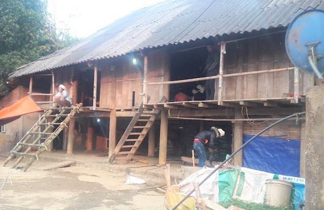 Thảm án kinh hoàng: 3 người chết, một nạn nhân nguy kịch tại Lai Châu Ngôi nhà nơi xảy ra vụ thảm án