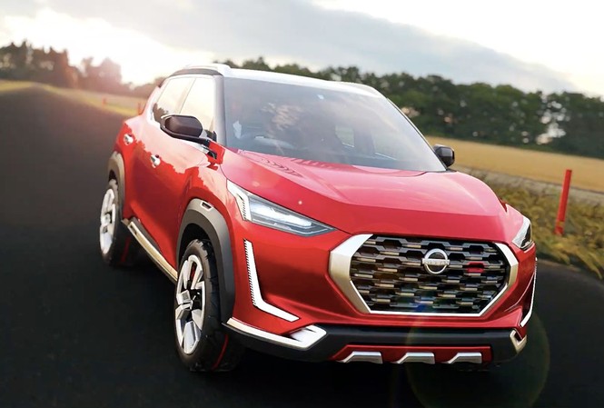 SUV cỡ nhỏ Nissan Magnite lộ diện SUV cỡ nhỏ Nissan Magnite lộ diện