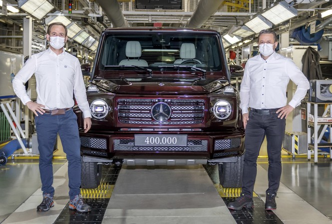 Xuất xưởng chiếc Mercedes-Benz G-Class thứ 400.000 Xuất xưởng chiếc Mercedes-Benz G-Class thứ 400.000