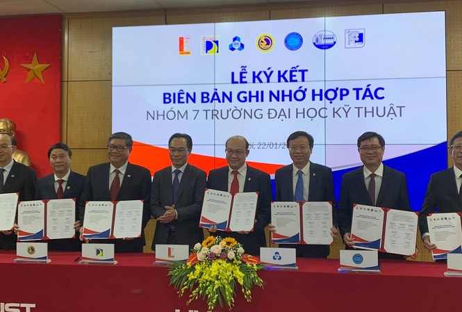 7 trường Đại học kỹ thuật 'bắt tay' công nhận tín chỉ đào tạo lẫn nhau 7 trường Đại học kỹ thuật 'bắt tay' công nhận tín chỉ đào tạo lẫn nhau