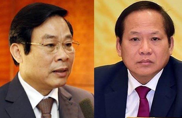 Các cựu bộ trưởng Nguyễn Bắc Son, Trương Minh Tuấn chuẩn bị hầu tòa Các bị cáo Nguyễn Bắc Son, Trương Minh Tuấn.