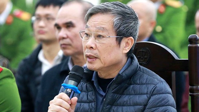 Vụ mua bán AVG: Người phụ nữ nghi 'ôm' 3 triệu USD vắng mặt tại tòa Bị cáo Nguyễn Bắc Son. (Ảnh: Doãn Tấn/TTXVN)