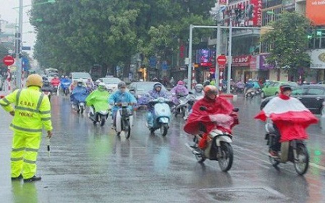 Mưa lớn khắp Bắc Bộ từ chiều nay Mưa lớn khắp Bắc Bộ từ chiều nay