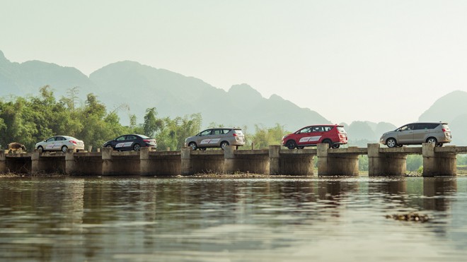 Hành trình trải nghiệm Tây Bắc đáng nhớ Đoàn trải nghiệm các mẫu xe CKD của Toyota trên cung đường Hà Nội – Mộc Châu