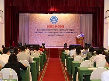 Hội nhập quốc tế và thông tin đối ngoại ngành BHXH Toàn cảnh hội nghị