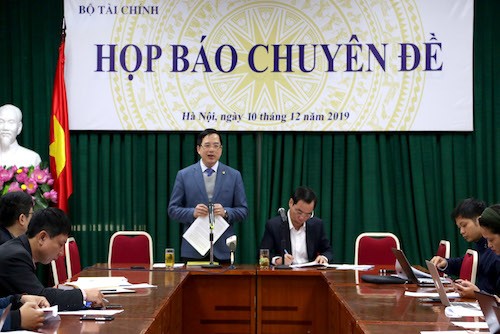 Dự án gang thép Thái Nguyên 'đắp chiếu', Bộ Tài chính nói gì? Ông Đặng Quyết Tiến, Cục trưởng Cục Tài chính doanh nghiệp (Bộ Tài chính) cung cấp thông tin tại cuộc họp báo sáng 10/12