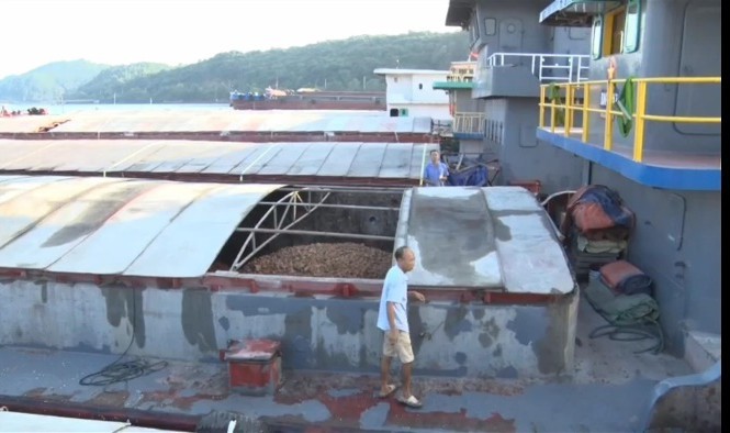 Hàng chục nghìn tấn quặng trong 35 tàu bị tạm giữ không được xuất khẩu Số quặng của Cty Bảo Nguyên và phương tiện bị tạm giữ hơn 1 năm qua
