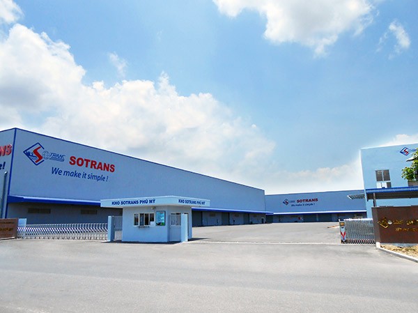 Một kho hàng hóa của Sotrans ở TP.HCM