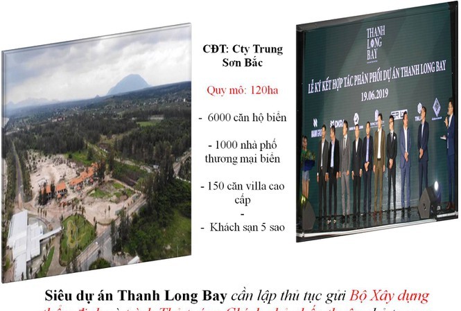 Siêu dự án Thanh Long Bay chưa được duyệt quy hoạch đã rao bán rầm rộ Siêu dự án Thanh Long Bay chưa được duyệt quy hoạch đã rao bán rầm rộ