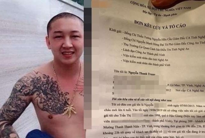 Phê chuẩn bắt giam đối tượng dựng chuyện con gái 6 tuổi bị hiếp dâm Trung đã gửi đơn tố cáo T.A tổ chức hiếp dâm con gái trước đó.