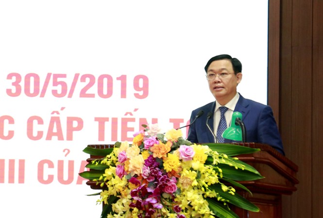 Bí thư Hà Nội: Phân công nhân sự đúng nguyên tắc, vô tư, không để sai sót Bí thư Thành ủy Hà Nội Vương Đình Huệ phát biểu chỉ đạo hội nghị