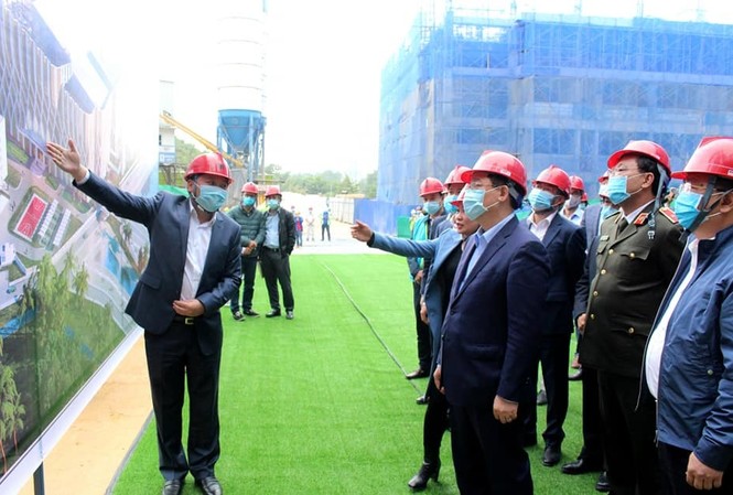 Bí thư Vương Đình Huệ chỉ đạo công an Hà Nội lập chuyên án điều tra việc xử lý rác thải Bí thư Thành ủy Hà Nội Vương Đình Huệ kiểm tra tiến độ dự án đốt rác phát điện