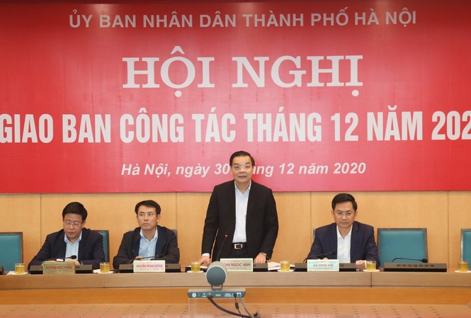 Hà Nội: Chủ tịch quận, huyện chịu trách nhiệm nếu xảy ra các vụ việc nghiêm trọng Chủ tịch UBND thành phố Hà Nội Chu Ngọc Anh phát biểu tại hội nghị