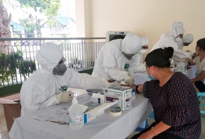 TPHCM: Kết quả xét nghiệm mới nhất các trường hợp F1 của BN 1451,1453 Xét nghiệm COVID-19 (ảnh: HCDC)