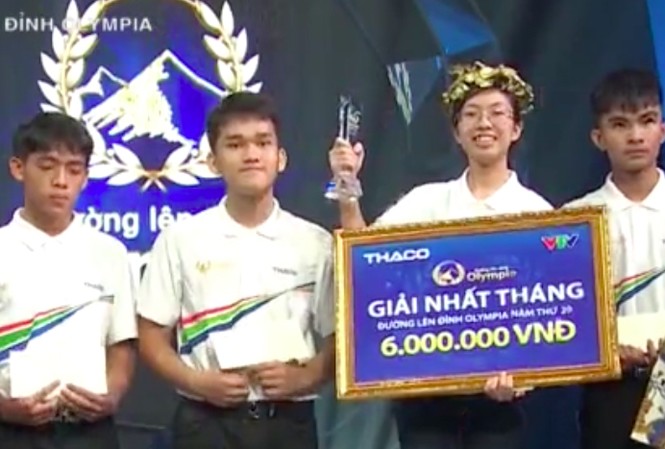 Câu hỏi lịch sử bị bỏ ngỏ đưa nữ sinh chiến thắng Đường lên đỉnh Olympia Câu hỏi lịch sử bị bỏ ngỏ đưa nữ sinh chiến thắng Đường lên đỉnh Olympia