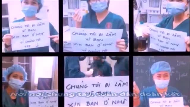Giáo viên tiểu học 'tung' MV 'Thanh niên Việt Nam chống COVID-19' Giáo viên tiểu học 'tung' MV 'Thanh niên Việt Nam chống COVID-19'