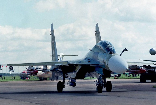 Tiêm kích Su-30K của khách hàng được Nga hoàn tất nâng cấp Tiêm kích Su-30K
