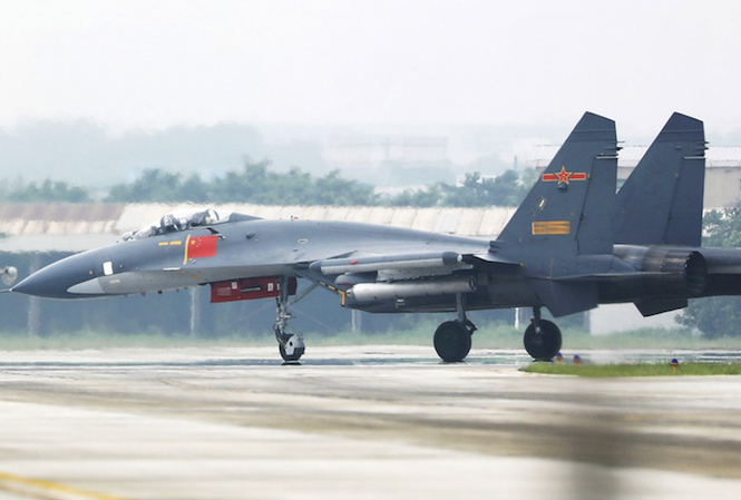 Trận không chiến với Thái Lan làm lộ điểm yếu của tiêm kích Su-27 Trung Quốc Tiêm kích Su-27SK của không quân Trung Quốc