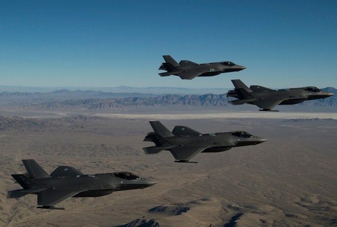 Tiêm kích tàng hình F-35 của Mỹ bị virus corona tấn công Tiêm kích tàng hình F-35 của Mỹ