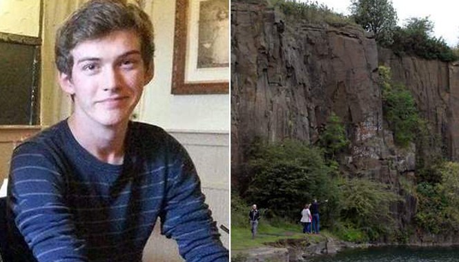 Chu du thiên hạ, để học rùng mình Cameron Lancaster 18 tuổi người Scotland được cho là người đầu tiên chết vì trò thách đố, khi chấp nhận nhảy từ trên cao xuống vực nước sâu