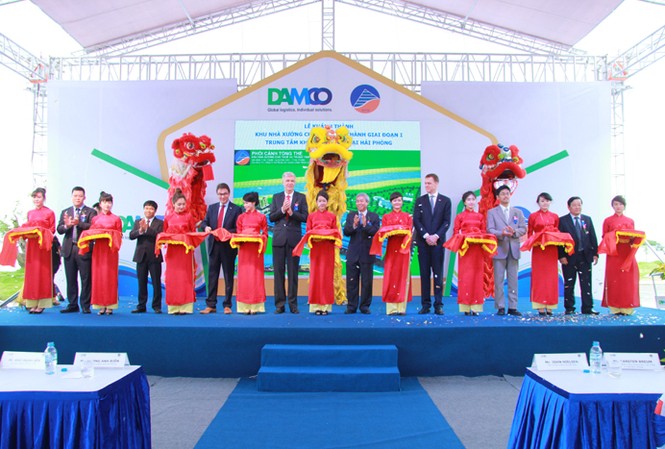 Khánh thành khu nhà xưởng cho thuê Hải Thành giao đoạn 1 Khánh thành khu nhà xưởng cho thuê Hải Thành giao đoạn 1