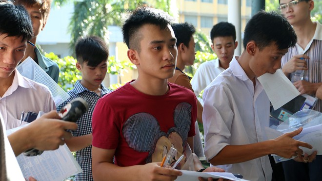 Các trường đại học top đầu xét tuyển thế nào? Thí sinh dự thi THPT Quốc gia 2015.