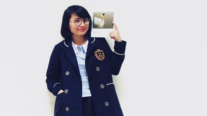 Men say thảm đỏ Nhà báo Mi Ly