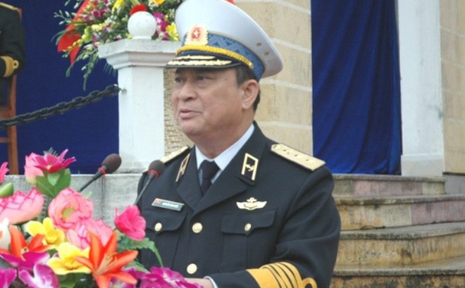 Con đường sự nghiệp của Đô đốc Nguyễn Văn Hiến vừa bị đề nghị xem xét kỷ luật Đô đốc Nguyễn Văn Hiến. Ảnh: Báo điện tử Đảng CSVN.