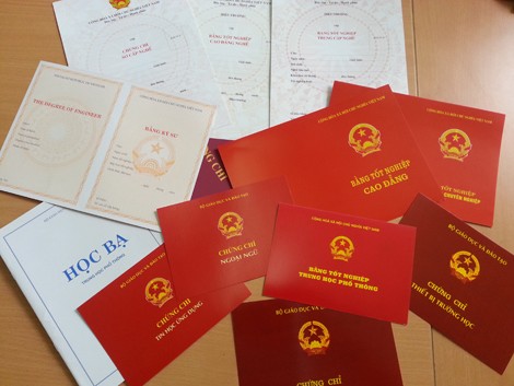 Trưởng ban tổ chức Thành ủy 'mượn' bằng của bạn Ảnh minh họa