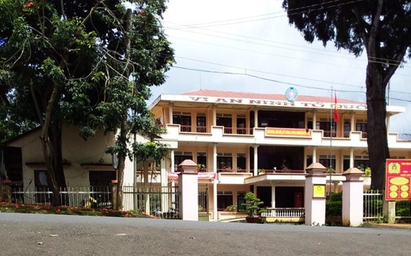 Kỷ luật Trưởng và Phó Công an huyện Di Linh Trụ sở Công an huyện Di Linh