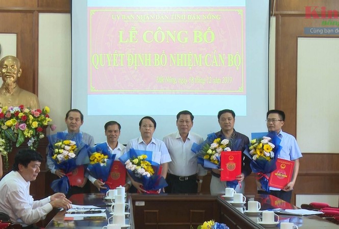 Đắk Nông, Cần Thơ điều động, bổ nhiệm nhiều nhân sự Đắk Nông, Cần Thơ điều động, bổ nhiệm nhiều nhân sự
