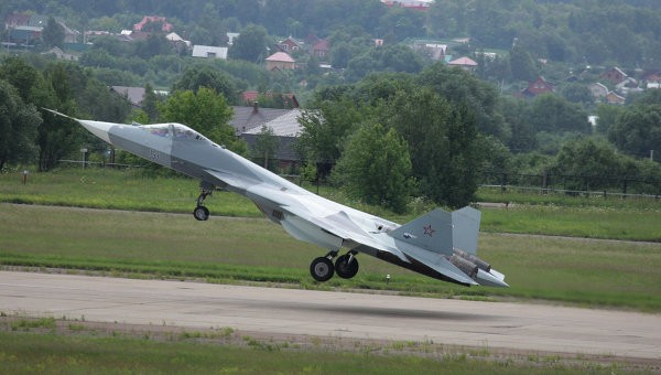 Nga hé lộ siêu tên lửa trang bị trên tiêm kích thế hệ 5 Tiêm kích thế hệ 5 PAK FA T-50. Ảnh: RIA Novosti