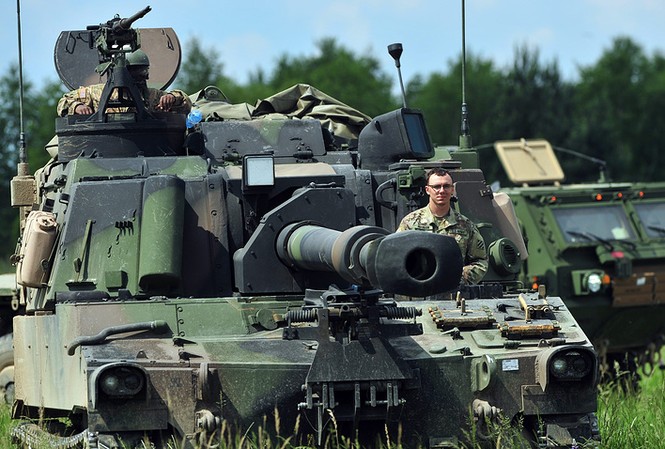 NATO lộ thời điểm triển khai quân đội ở Đông Âu Ảnh: EPA