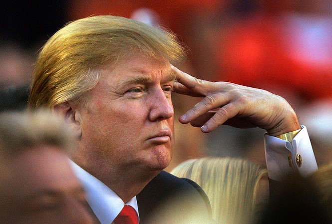 Tỷ phú Donald Trump gọi Tổng thống Obama là ‘người sáng lập IS’ Ứng viên tổng thống Mỹ của đảng Cộng hòa, tỷ phú Donald Trump tiếp tục có những phát ngôn gây sốc. Ảnh: AP