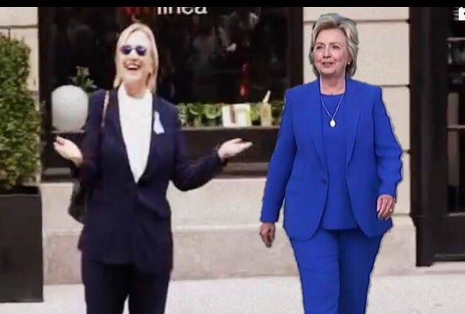 Rộ tin bà Hillary Clinton có ‘người đóng thế’ Rộ tin bà Hillary Clinton có ‘người đóng thế’
