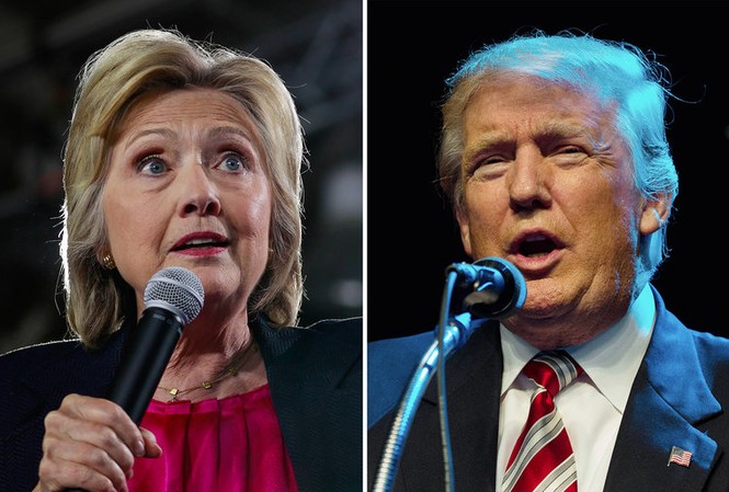 Cử tri Mỹ lưỡng lự lựa chọn giữa bà Clinton và ông Trump Cử tri Mỹ vẫn lưỡng lự lựa chọn ứng viên Tổng thống giữa bà Clinton và ông Trump. Ảnh: New York Times