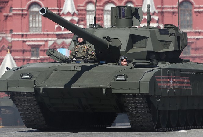 Nga sản xuất hàng loạt siêu tăng T-14 Armata Ảnh: Tass