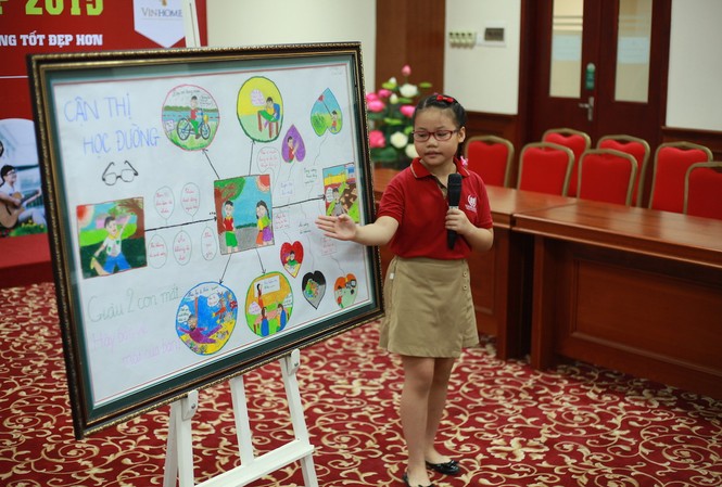 VinCamp 2015: Thay đổi “thế giới người lớn” từ mơ ước và hành động trẻ thơ Các dự án tham dự cuộc thi “Tuổi nhỏ nghĩ lớn – Hành động vì một cuộc sống tốt đẹp hơn” chứa đựng nhiều thông điệp sâu sắc thông qua góc nhìn của các em học sinh.