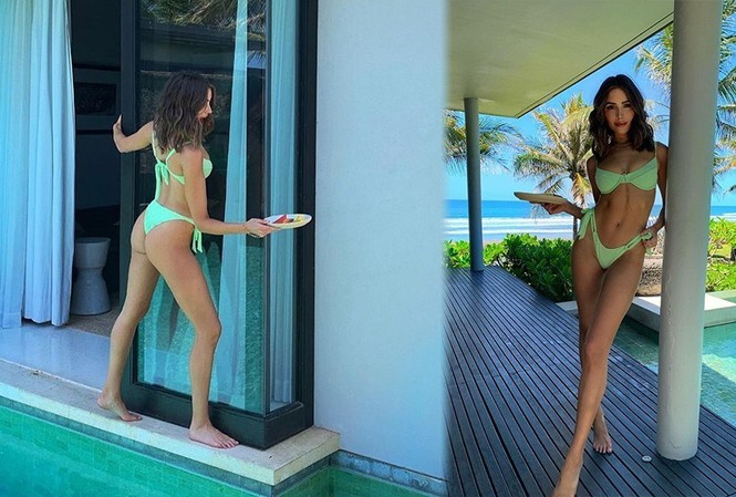 Mỹ nhân gợi cảm nhất hành tinh 'đốt mắt' fan với bikini bé xíu Mỹ nhân gợi cảm nhất hành tinh 'đốt mắt' fan với bikini bé xíu