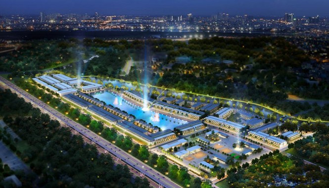 Dự án bất động sản đầu tiên có hồ cảnh quan và điều tiết nước rộng 3,6 ha Dự án bất động sản đầu tiên có hồ cảnh quan và điều tiết nước rộng 3,6 ha