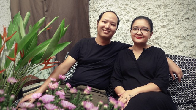 Phó An My: Nuôi con một mình có khi lại hay Phó An My: Tôi và Đặng Tuệ Nguyên là một. Ảnh: Hải Yến.