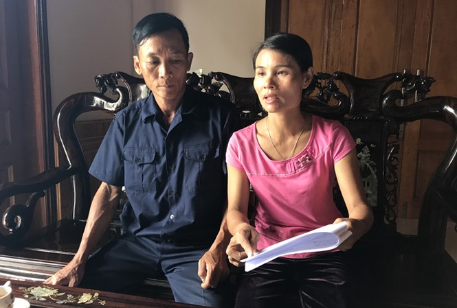 Yêu cầu kỷ luật hiệu trưởng “trù dập” vợ lính Trường Sa Vợ chồng cô Đỗ Thị Hồng Huế.