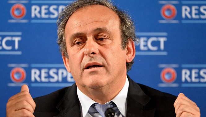Luật công bằng tài chính chết yểu, đại gia mở cờ Chủ tịch UEFA Michel Platini cho biết sẽ điều chỉnh luật công bằng tài chính, cho phép các CLB bạo chi hơn. Ảnh: Eurosport