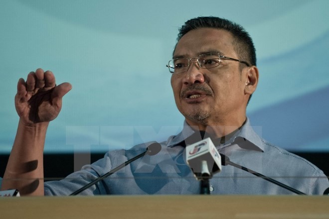 Malaysia, Úc sẽ bàn tình hình biển Đông Bộ trưởng Quốc phòng Malaysia Hishammuddin Hussein. (Ảnh: AFP/TTXVN)