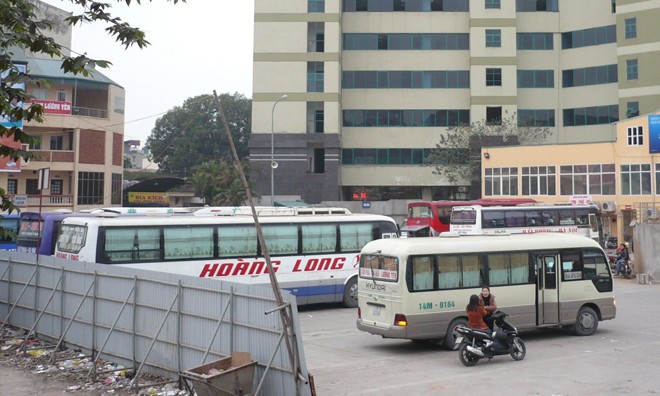 Từ 26/7, bến xe Lương Yên ngừng hoạt động Hơn 330 lượt xe khách chạy các tỉnh sẽ phải di chuyển khỏi bến Lương Yên trước ngày 26/7. Ảnh: T.Đảng