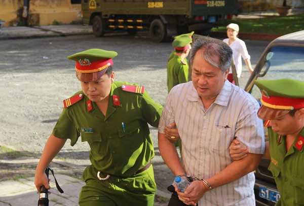 'Đại án' Ngân hàng Xây dựng: Đổ sai phạm do Phạm Công Danh chỉ đạo Bị cáo Phạm Công Danh tại phiên tòa. Ảnh: Vietnamnet