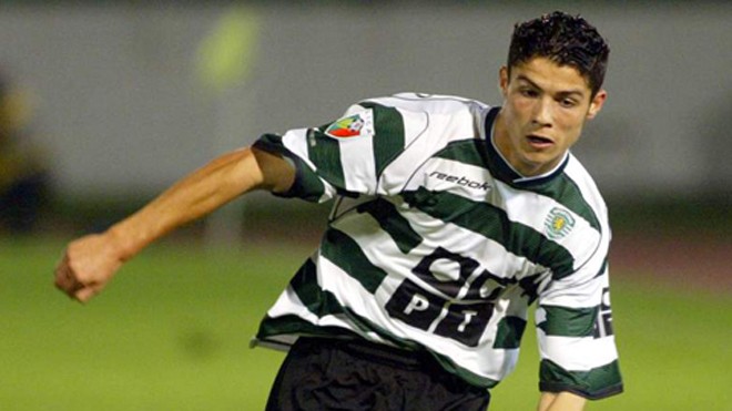 Ronaldo chống lại đội bóng tuổi thơ Ronaldo thời còn khoác áo Sporting Lisbon. Ảnh: GETTY IMAGES
